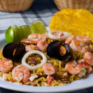 Spaghetti con Mariscos