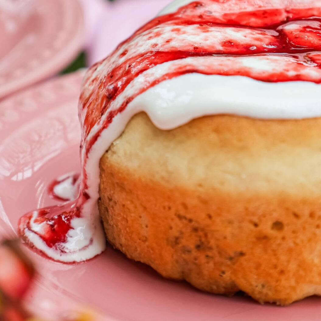 Roll de Compota de Frutos Rojos