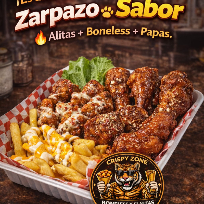 Charola Zarpazo de Sabor