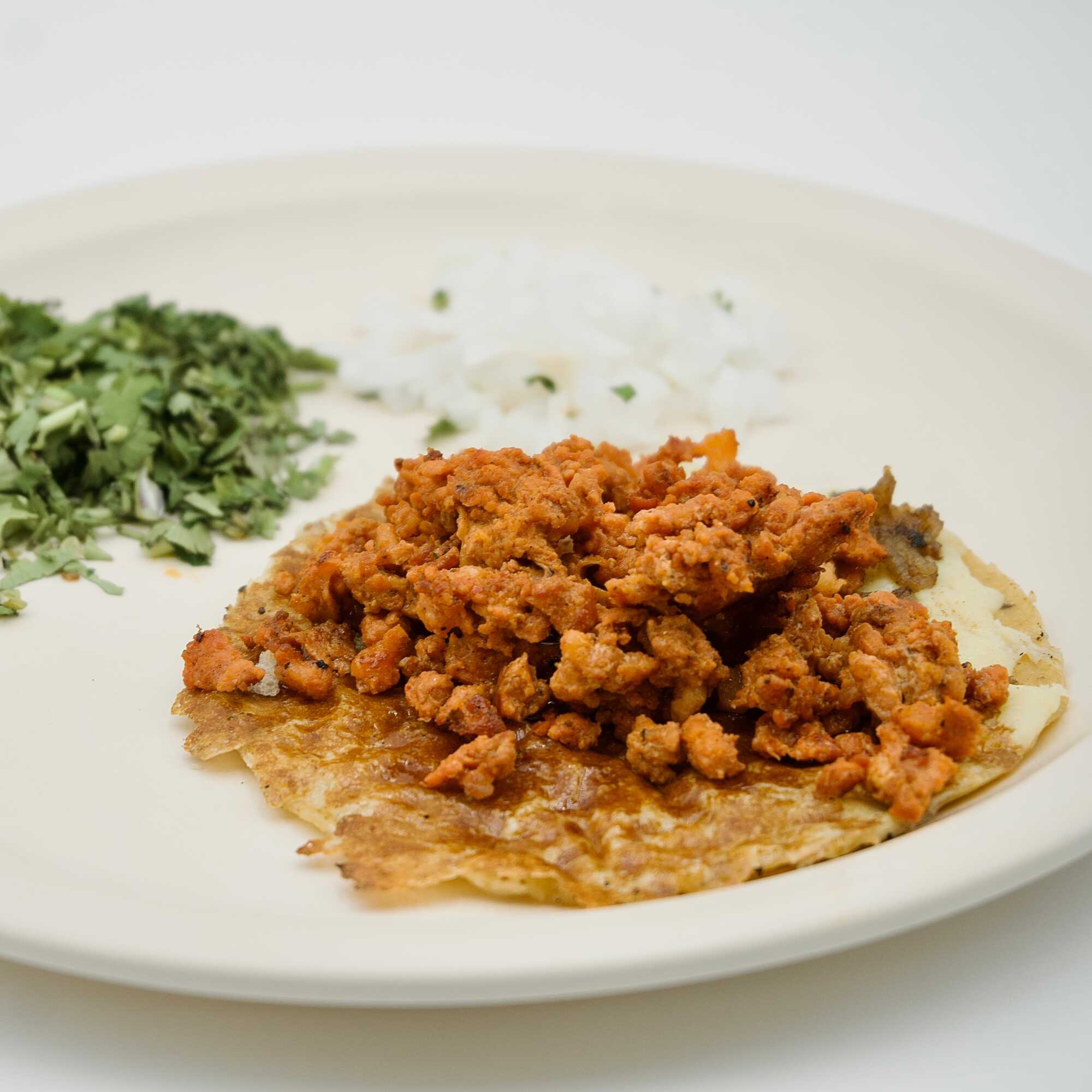 Taco Longaniza con Queso