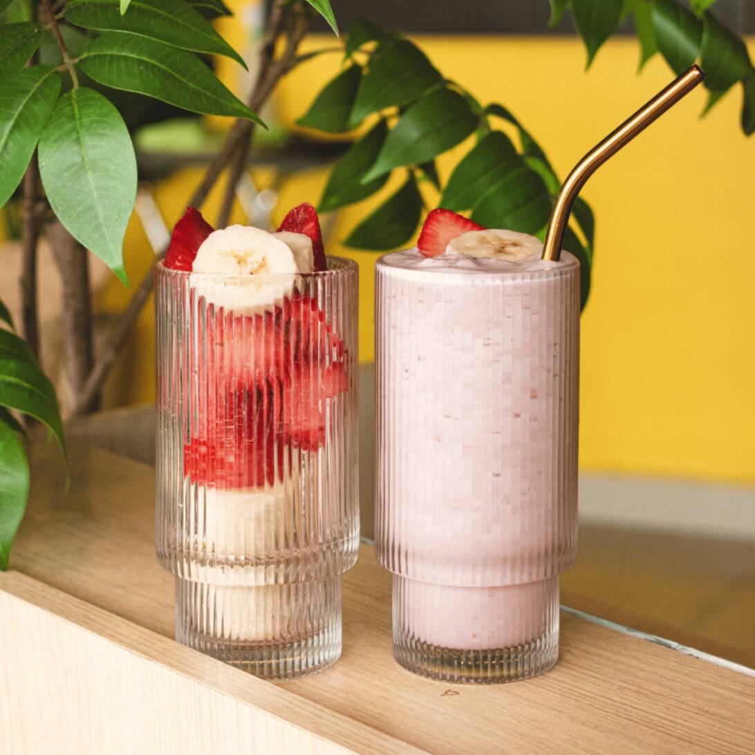 Smoothie El Banano Fresa
