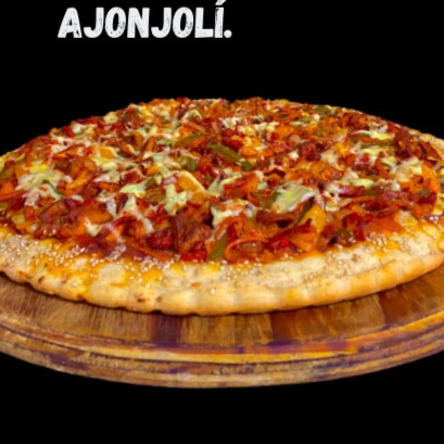 Pizza de alambre grande