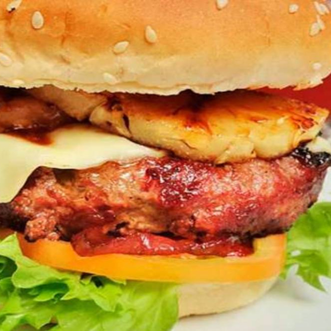 Hamburguesa Hawaiana