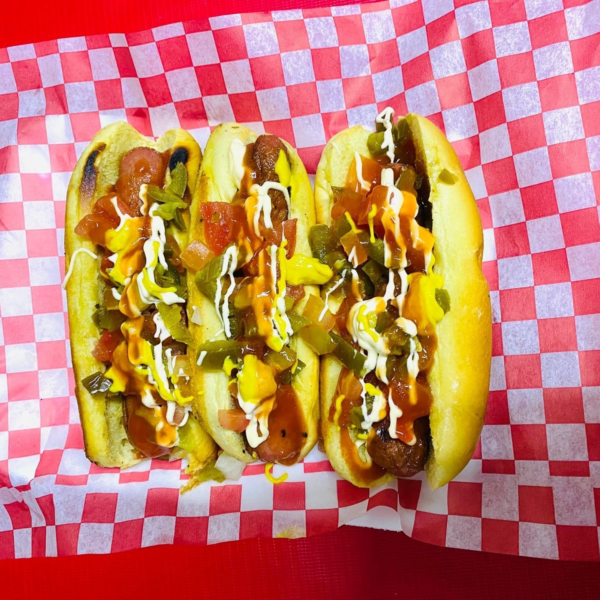 3x Hot Dogs