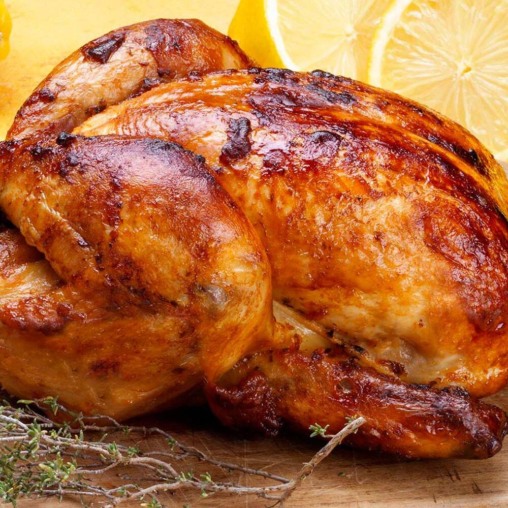 1/2 POLLO AL CAZO