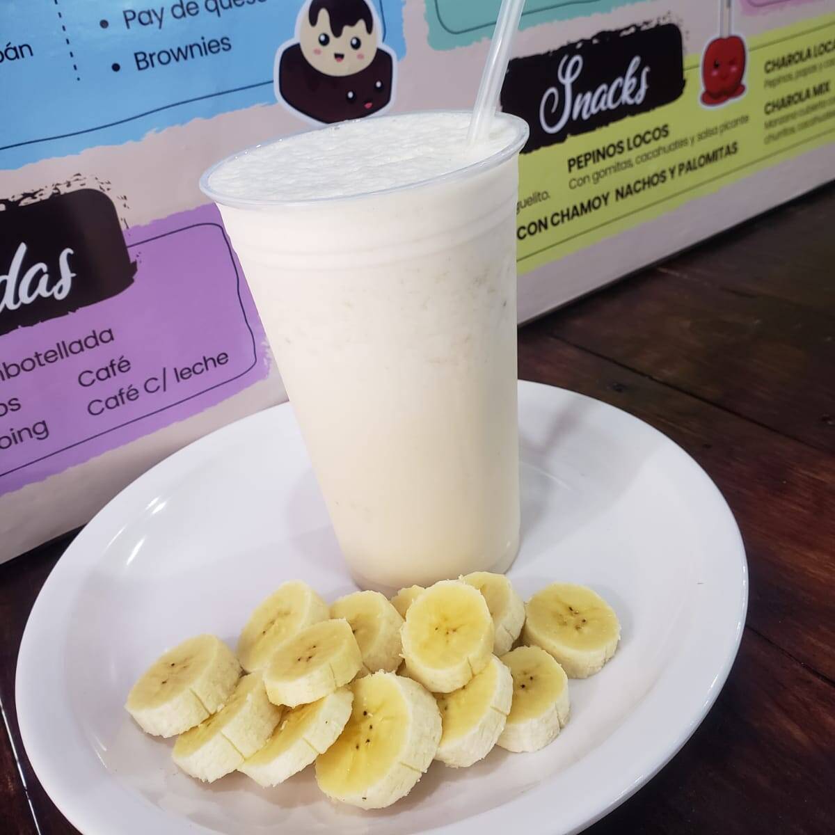 LICUADO DE PLATANO