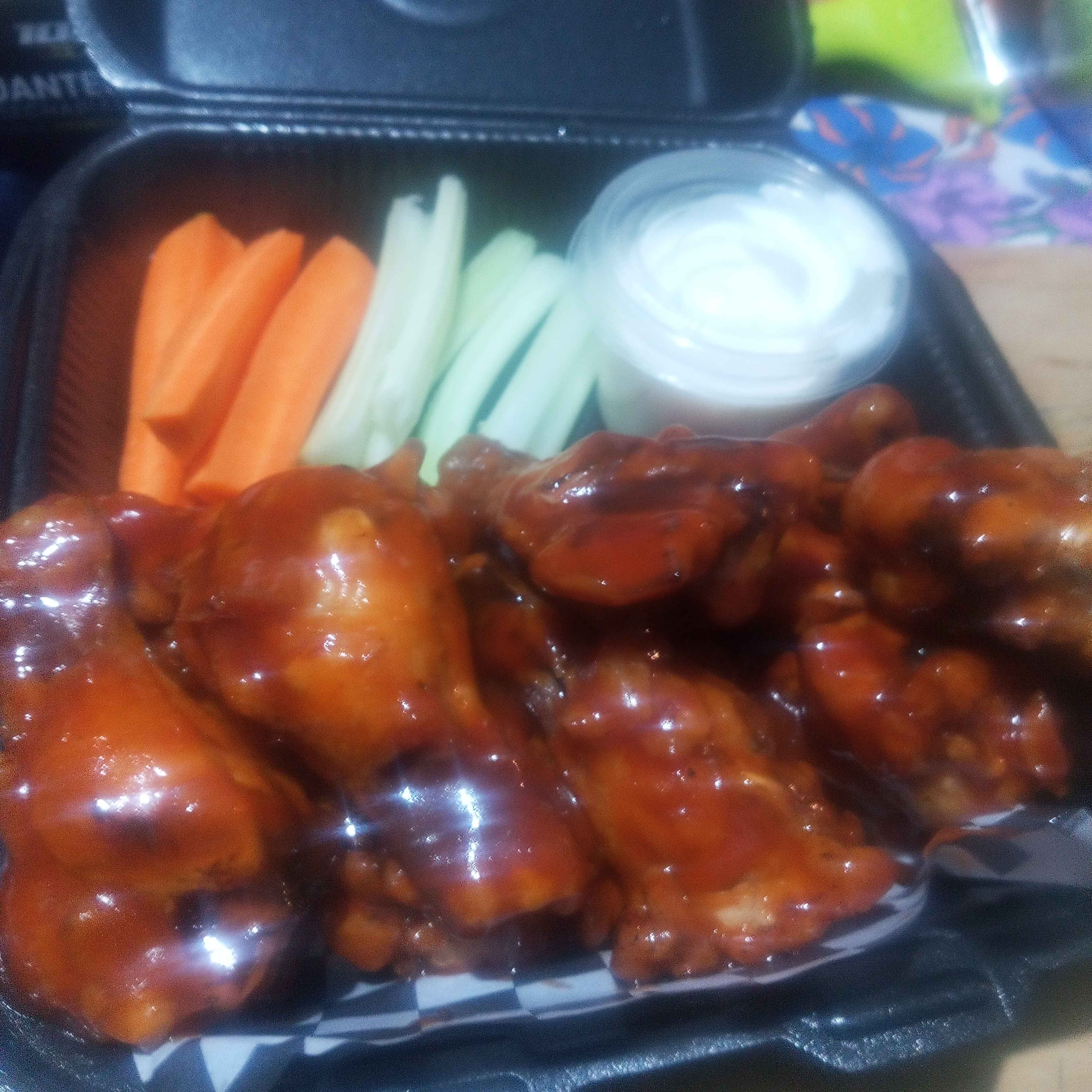 Alitas bbq 30 pz
