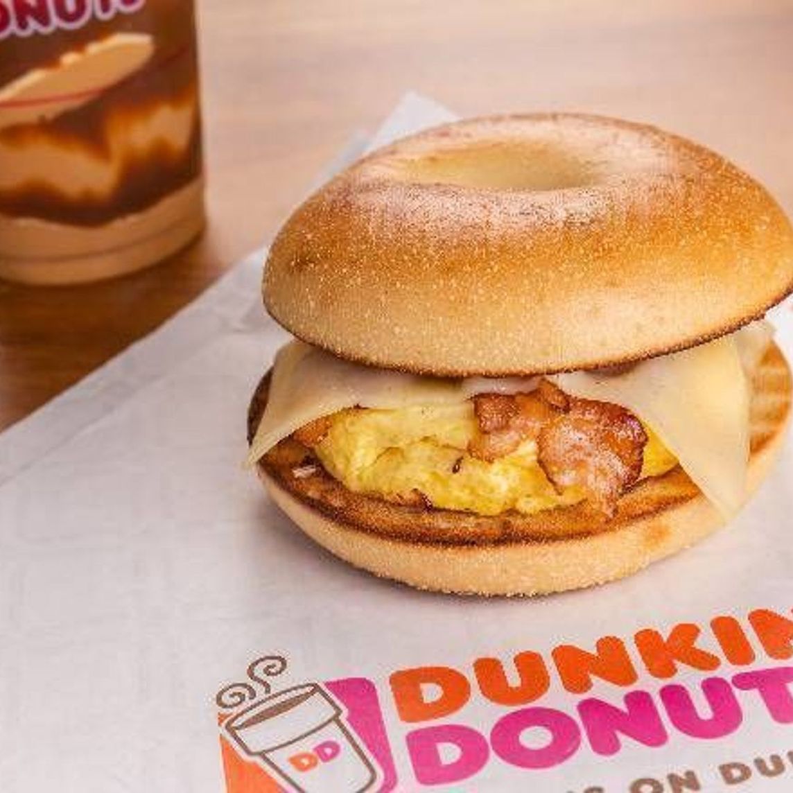 Bagel con Tocino