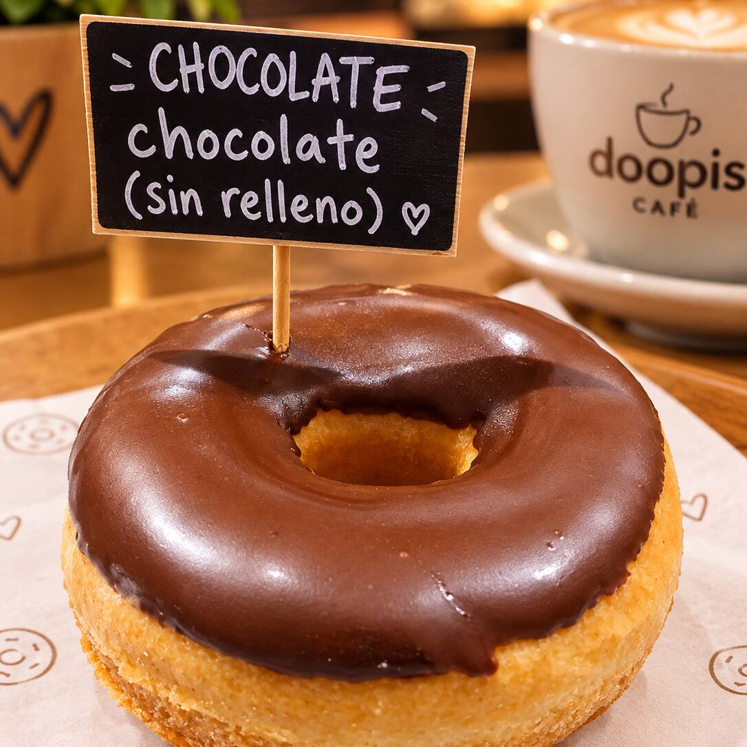 Donut Light Chocolate Belga