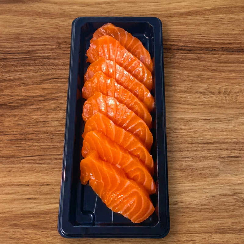 8 Sashimi de salmão fresco