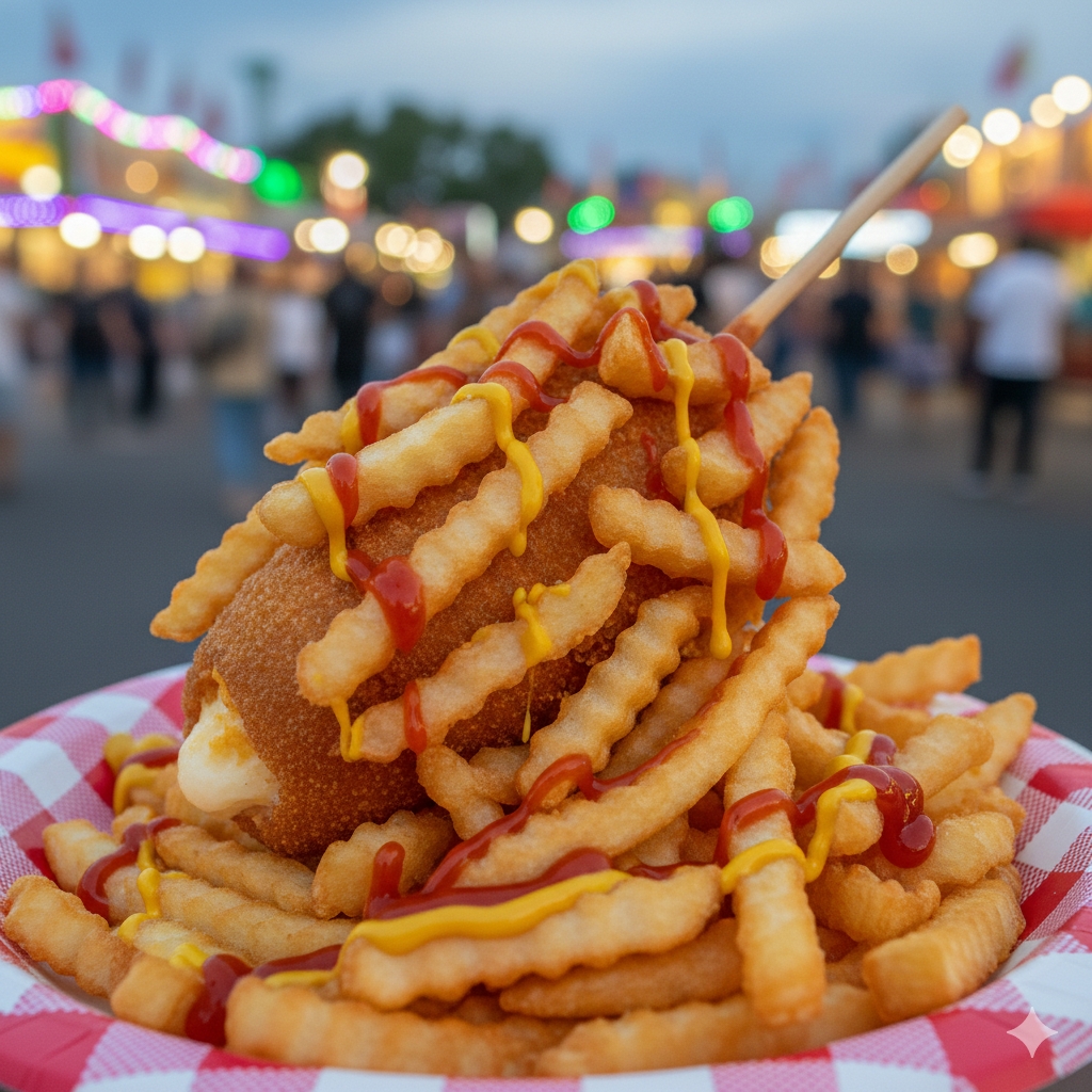 BANDERILLA(Queso manchego) CON PAPAS