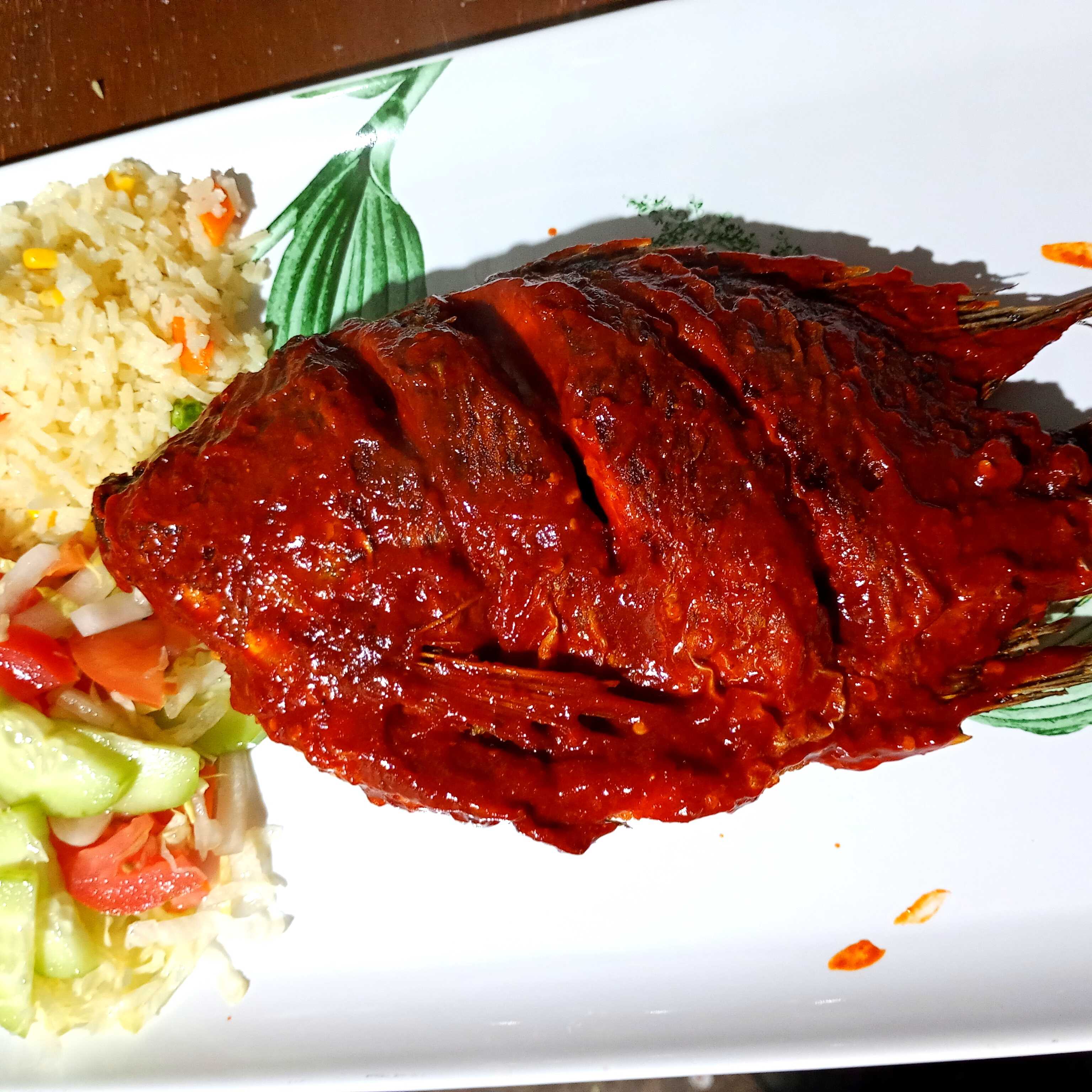 Mojarra frita a la diabla