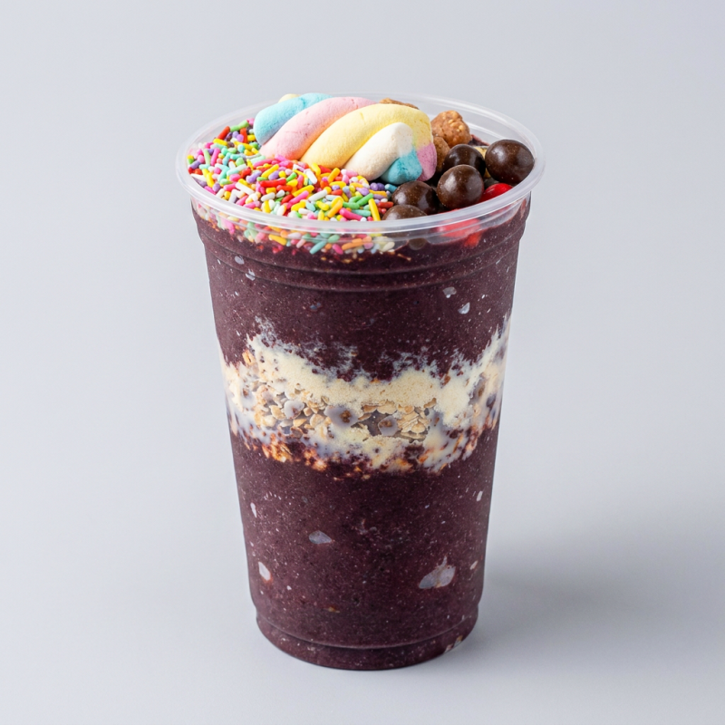 Calda e complementos (paçoca, amendoim,Sucrilhos,chocobol,flocos de arroz,jujuba ,delicado,amendoim de chocolate,amendoim colorido,leite em pó,aveia