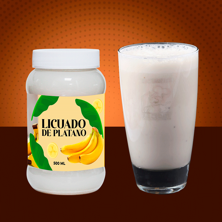 Licuado Plátano 500 Ml