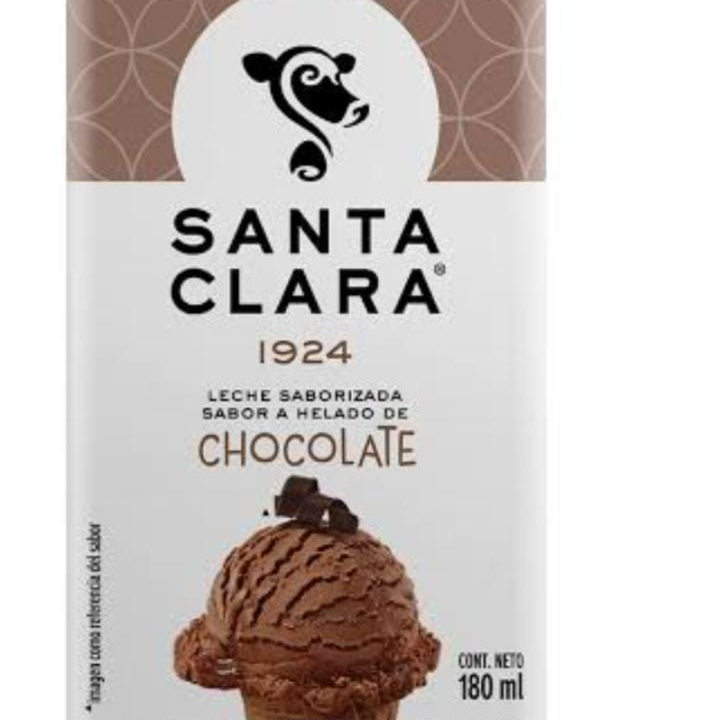 LECHE SANTA CLARA SABOR HELADO DE CHOCOLATE