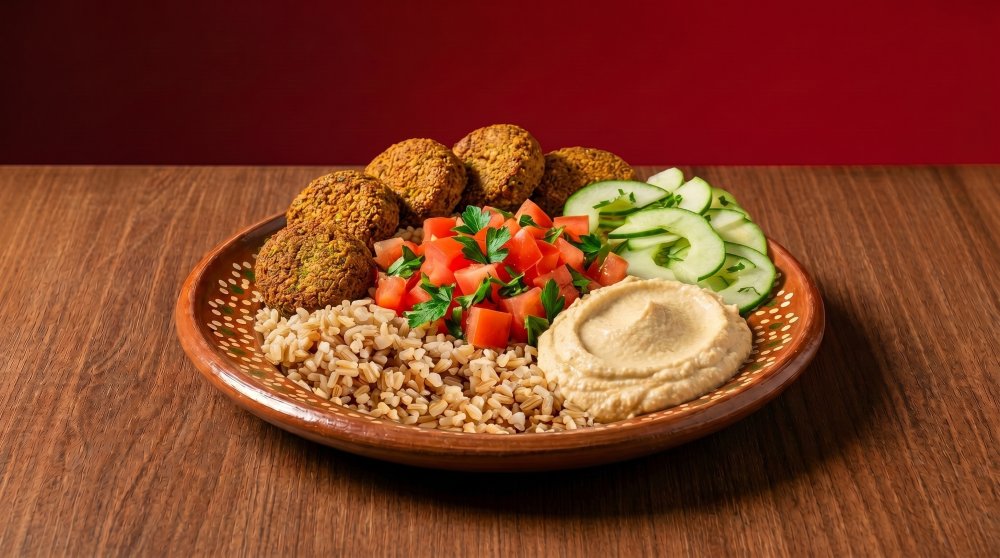 Bowl con Falafel y Vegetales