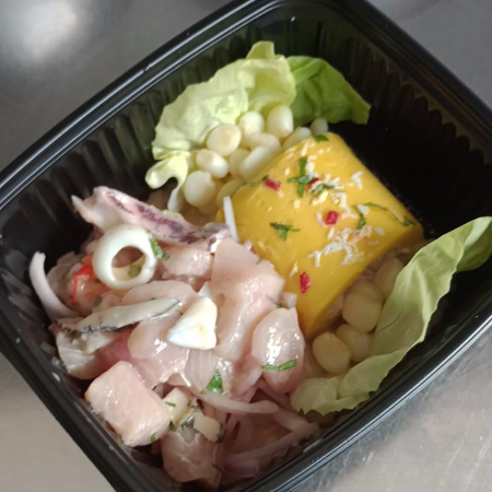 CAUSA ACEVICHADA + CONCORDIA PIÑA 355 Ml