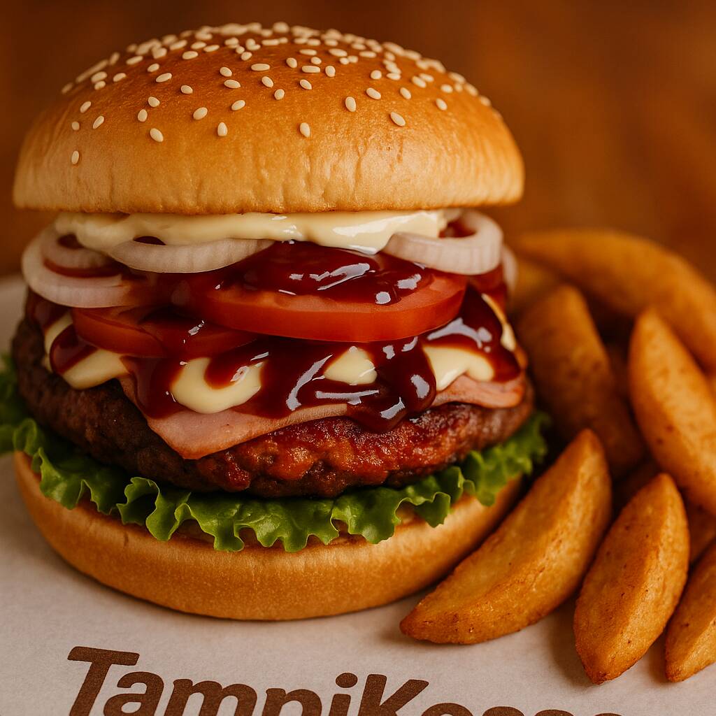 Hamburguesa Norteña + Papas Gajo