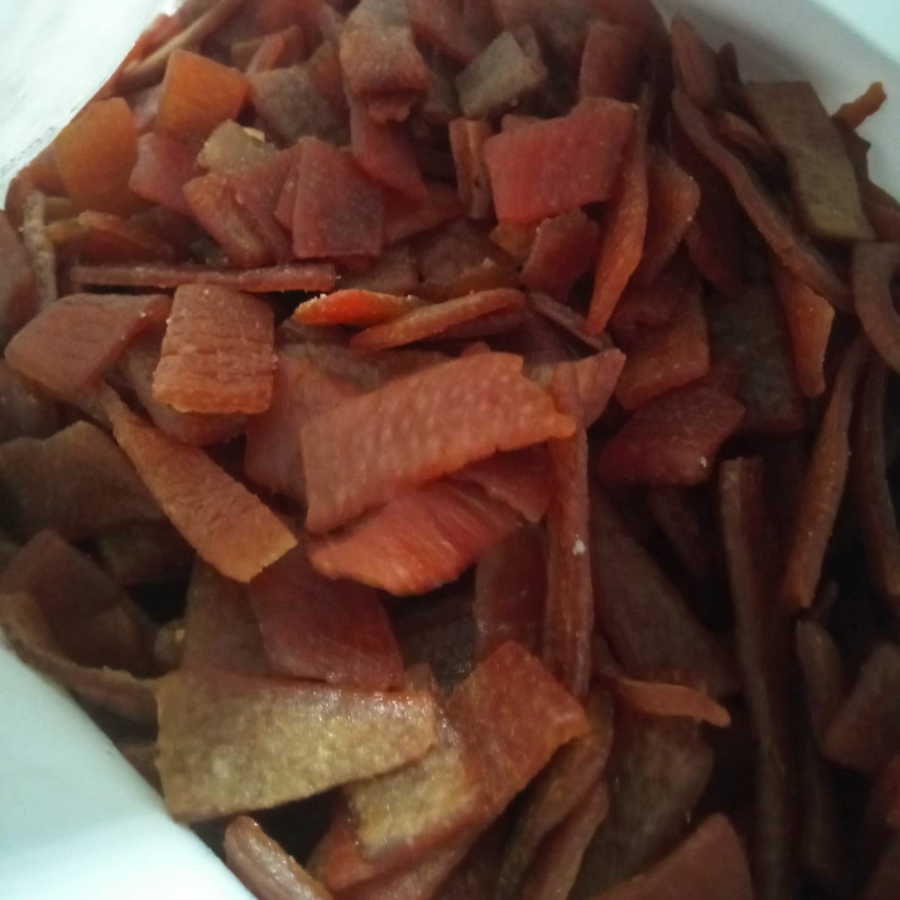 Pellets de pele suína desidratada para Pururuca. Sabor suave e crocante, com muita proteína e zero carboidratos! (pct 3kg Rudolph) ideal para fritar ou assar, excelente rendimento e longo prazo de validade