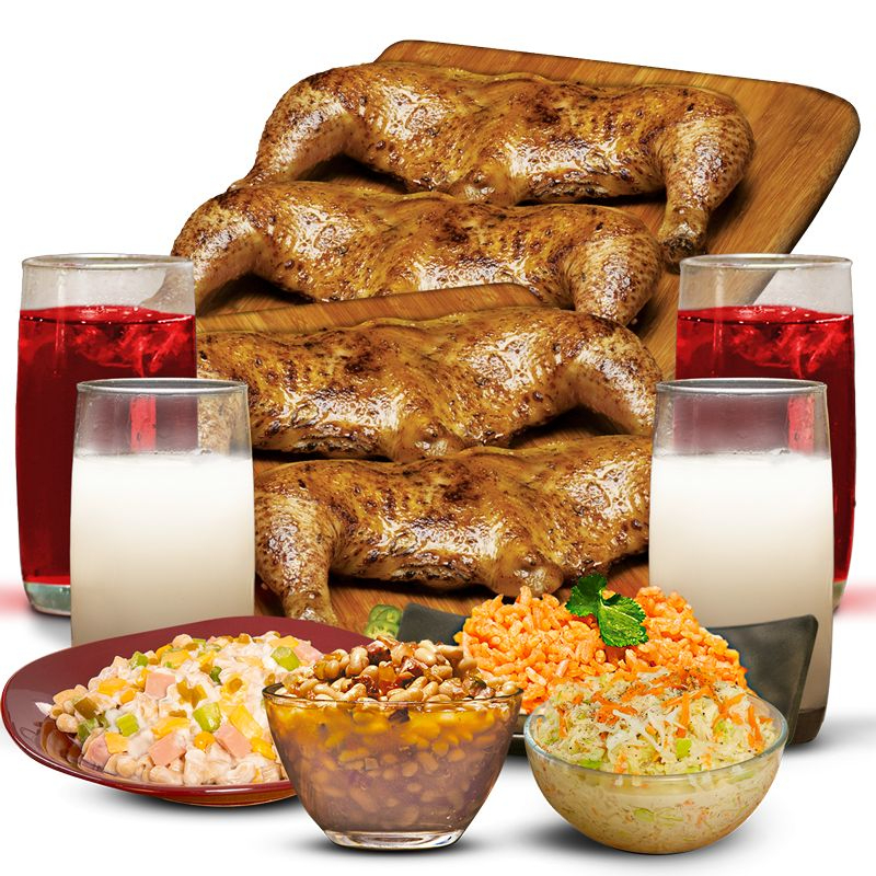 PKT Llenes 4 Medios Pollos Pierna/Muslo