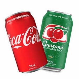 Coca-Cola, Coca-Cola Zero, Guaraná Antarctica, Guaraná zero, Fanta, Fanta Uva, Sprite,