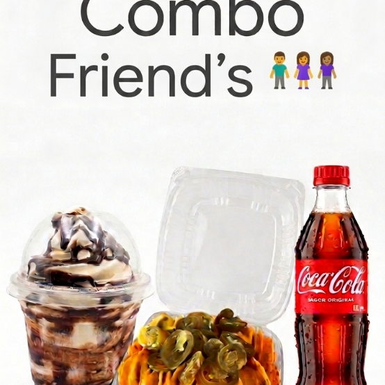 Combo Friends (Sundae, Nachos, Coca 450ml)