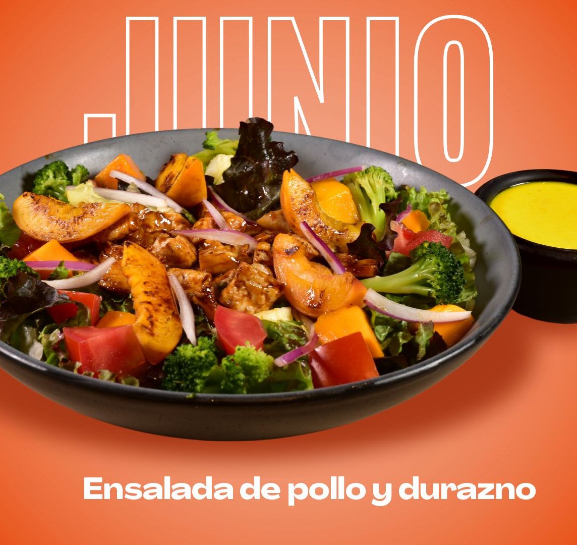 Ensalada de Pollo y Durazno