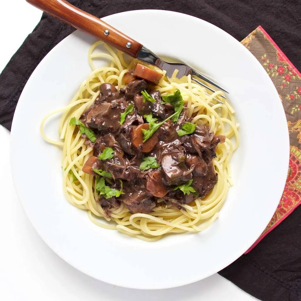 Ternera Bourguignon