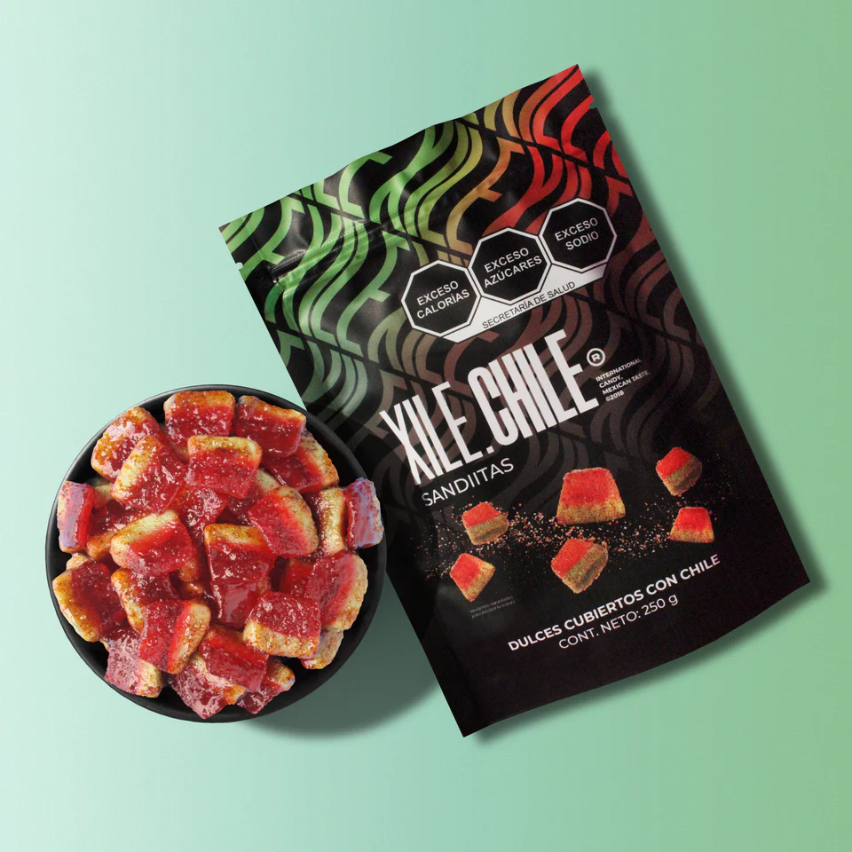 Xile.chile Gomitas de Sandia con Chile 50g
