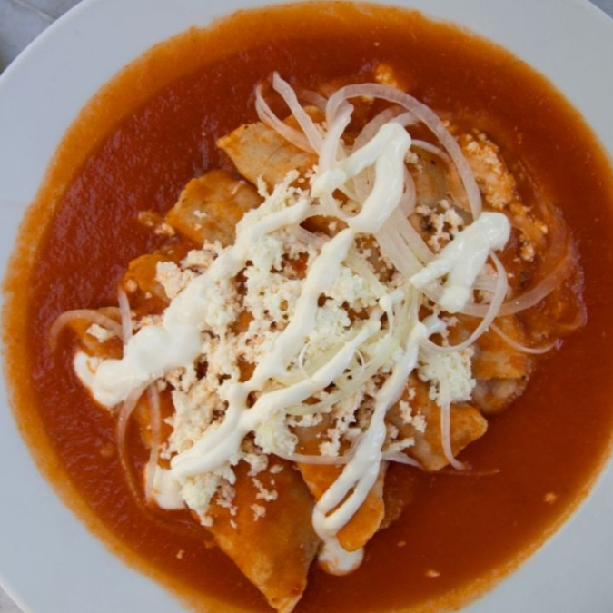 Enchiladas Verdes o Rojas