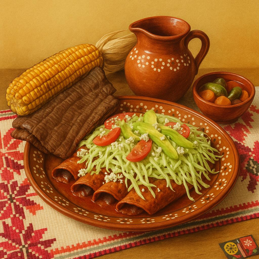 Tacos Rojos Huastecos