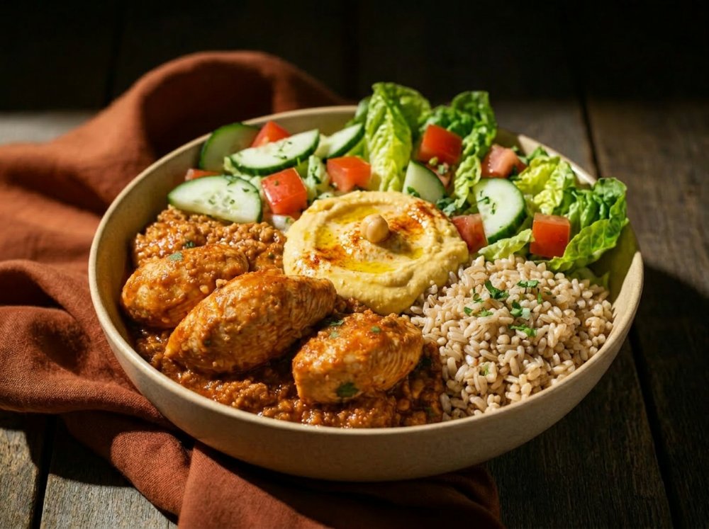 Saludable De Pollo Harissa