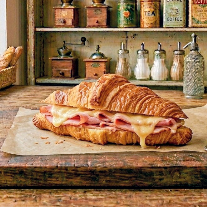 Croissant Jamón y Queso