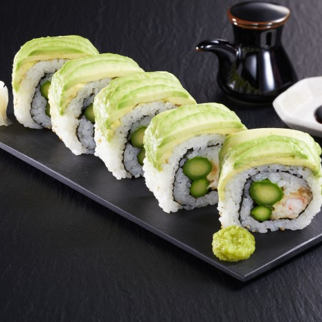 Avocado Roll Pulpo