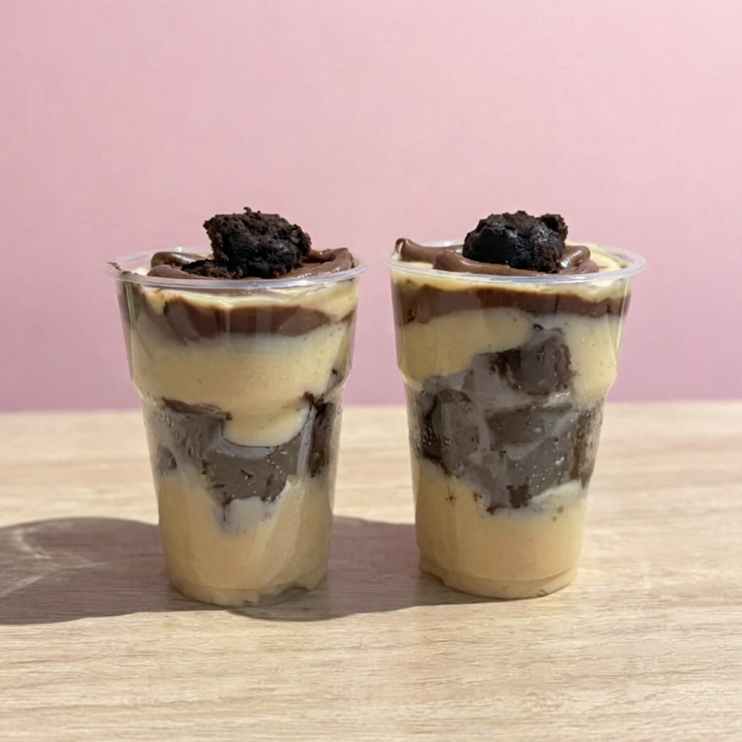 Composto por creme de ninho, brownie e nutella. Tamanho 200ml