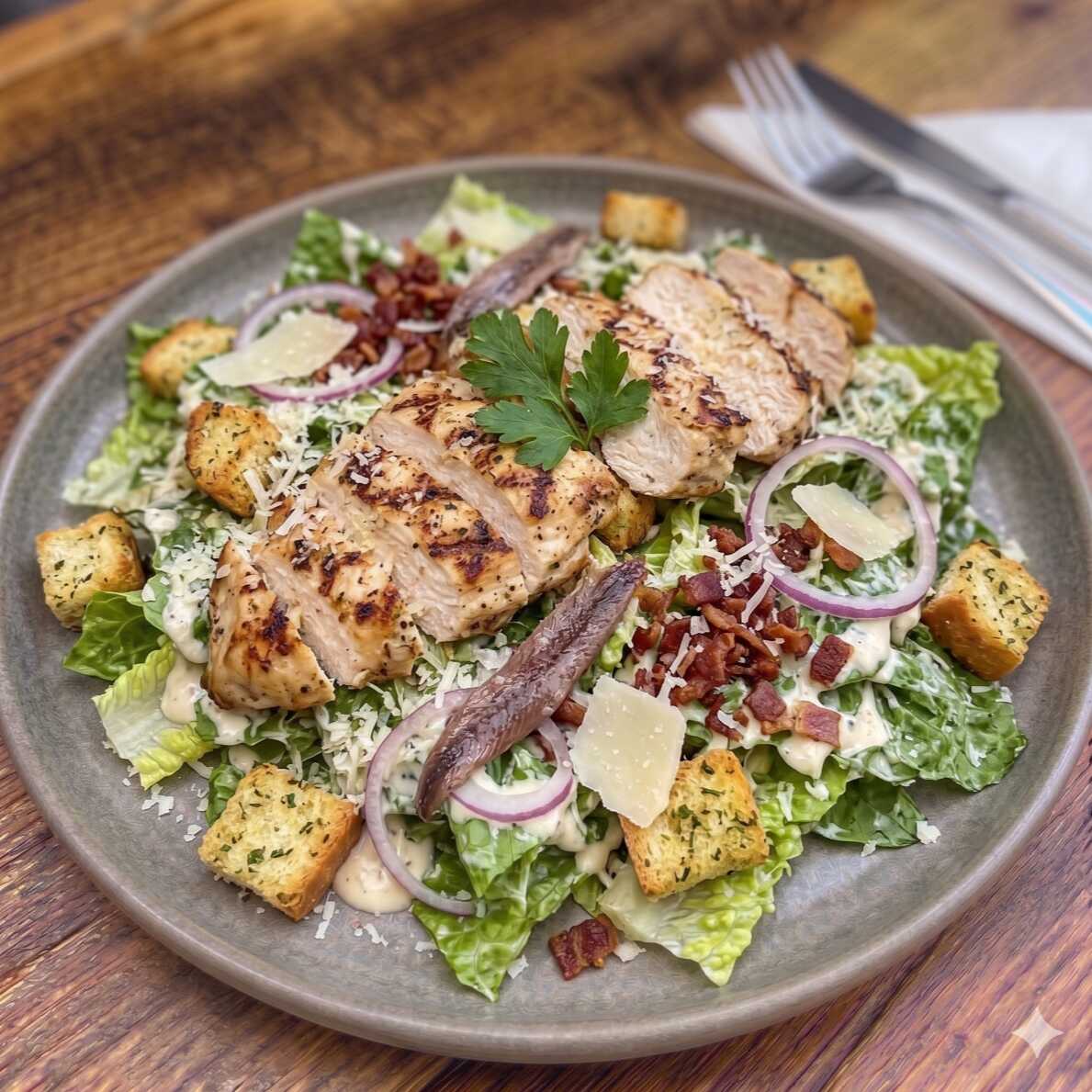 Caesar con Pollo