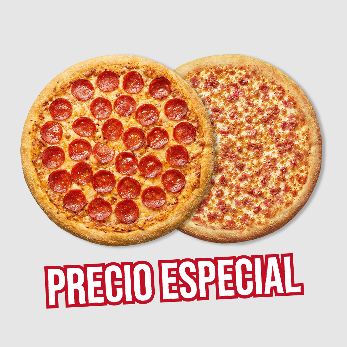 2 Pizzas Cajón Precio Especial