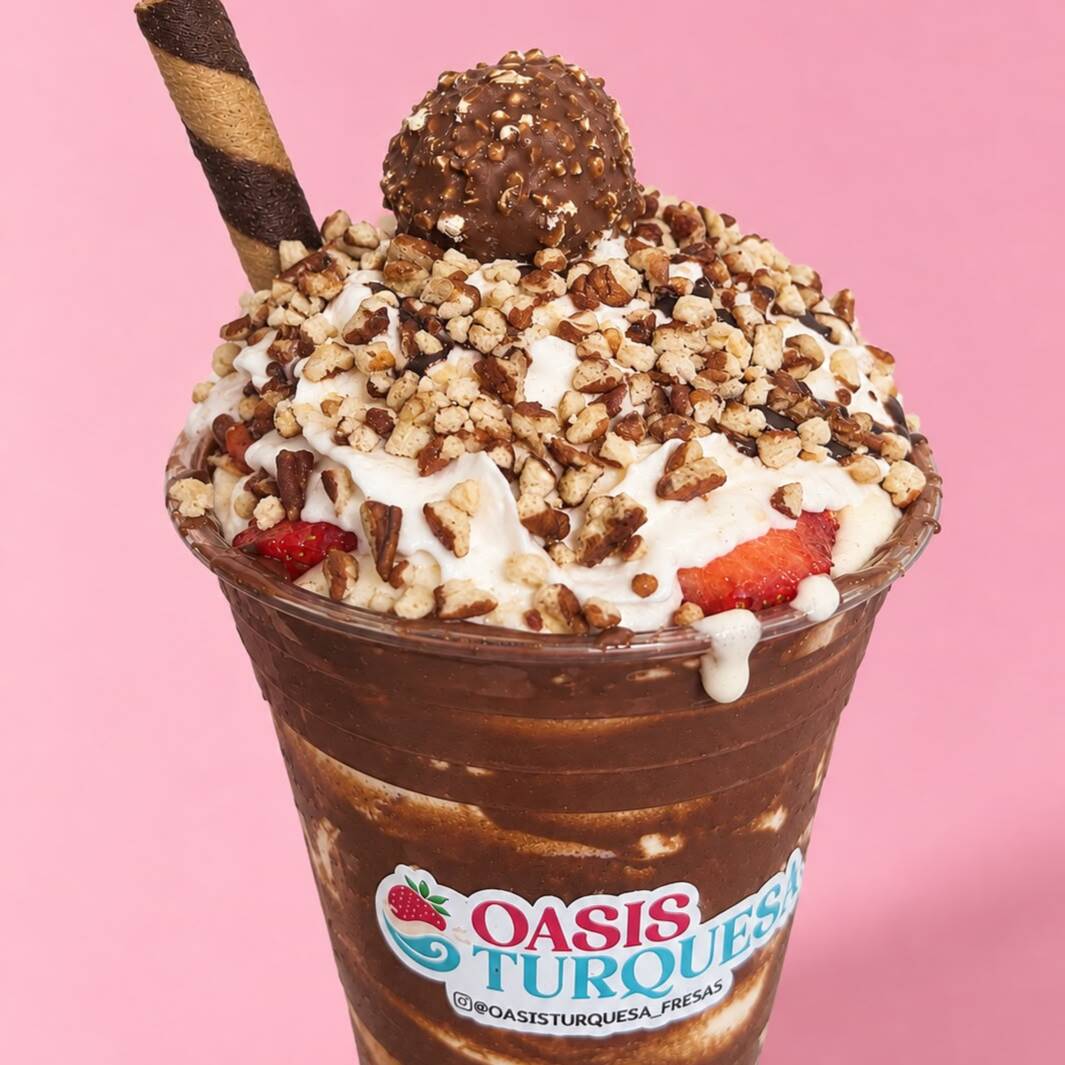 Fresas Con FERRERO 12 Oz.