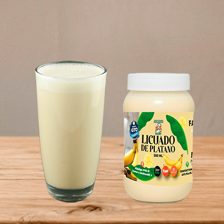 Licuado de Platano 500 ml