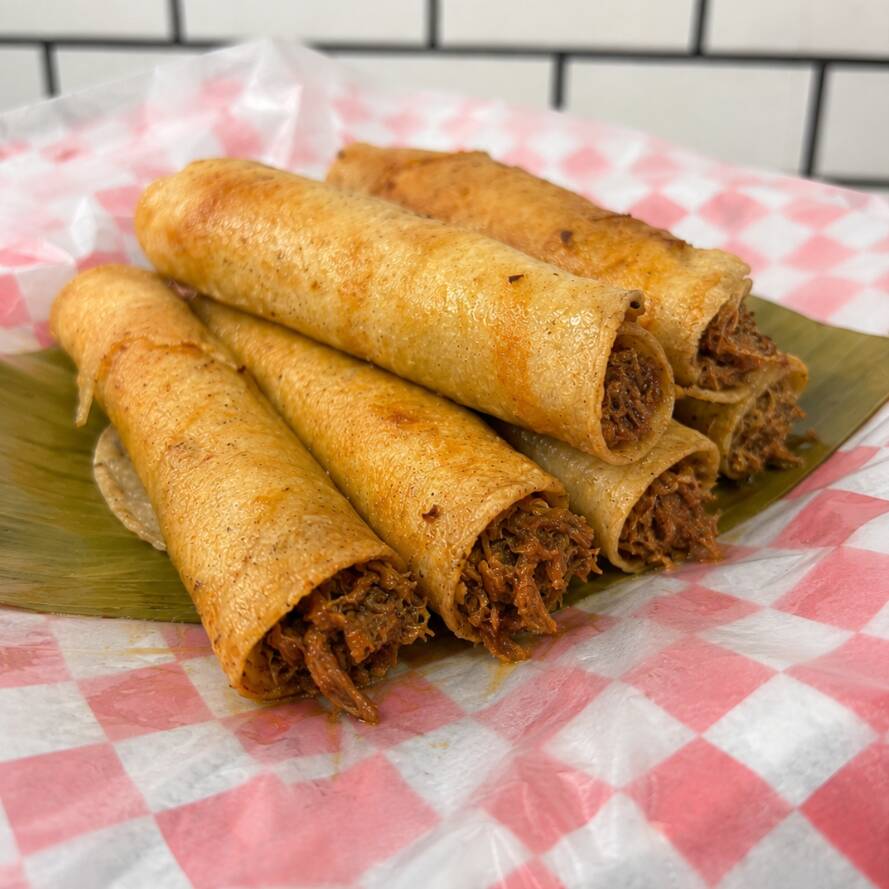 Ord de Tacos Rojos de Carne.