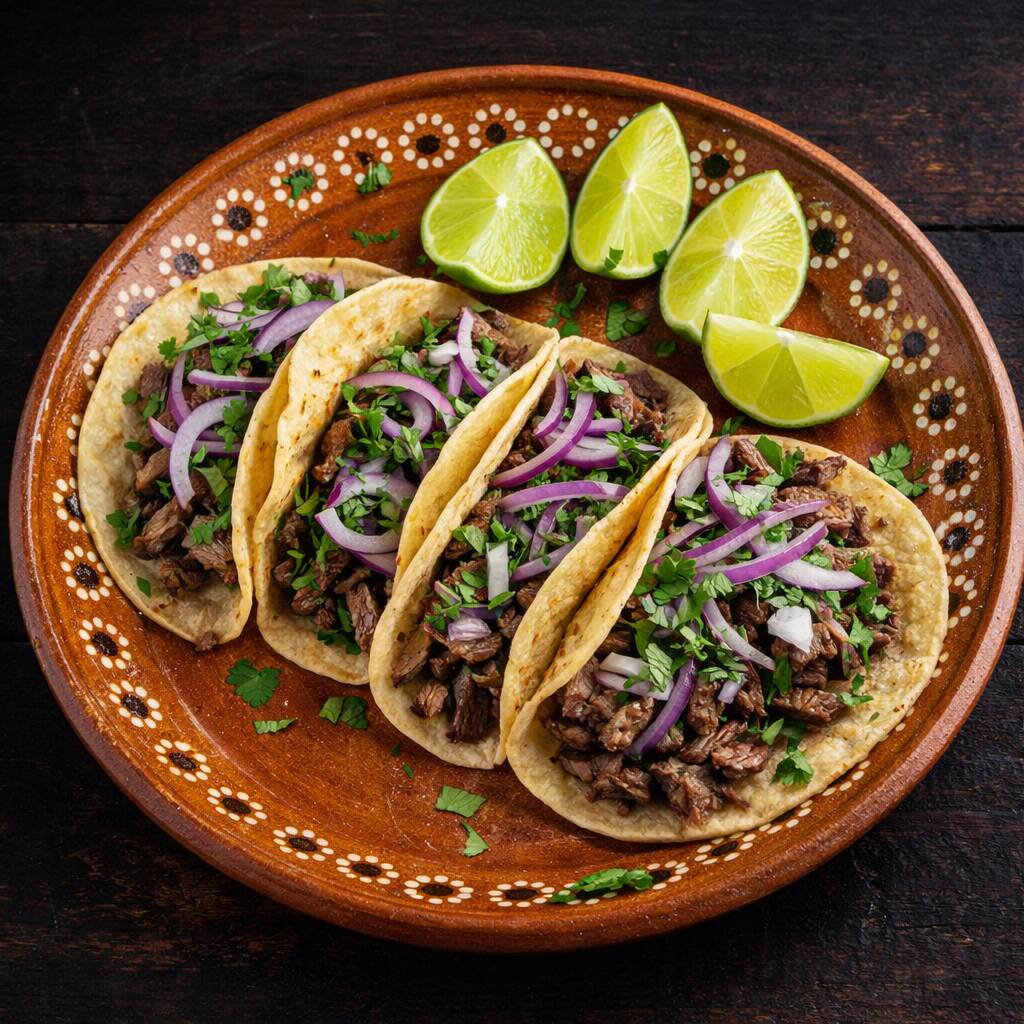 Orden de 3 Tacos de Bistec
