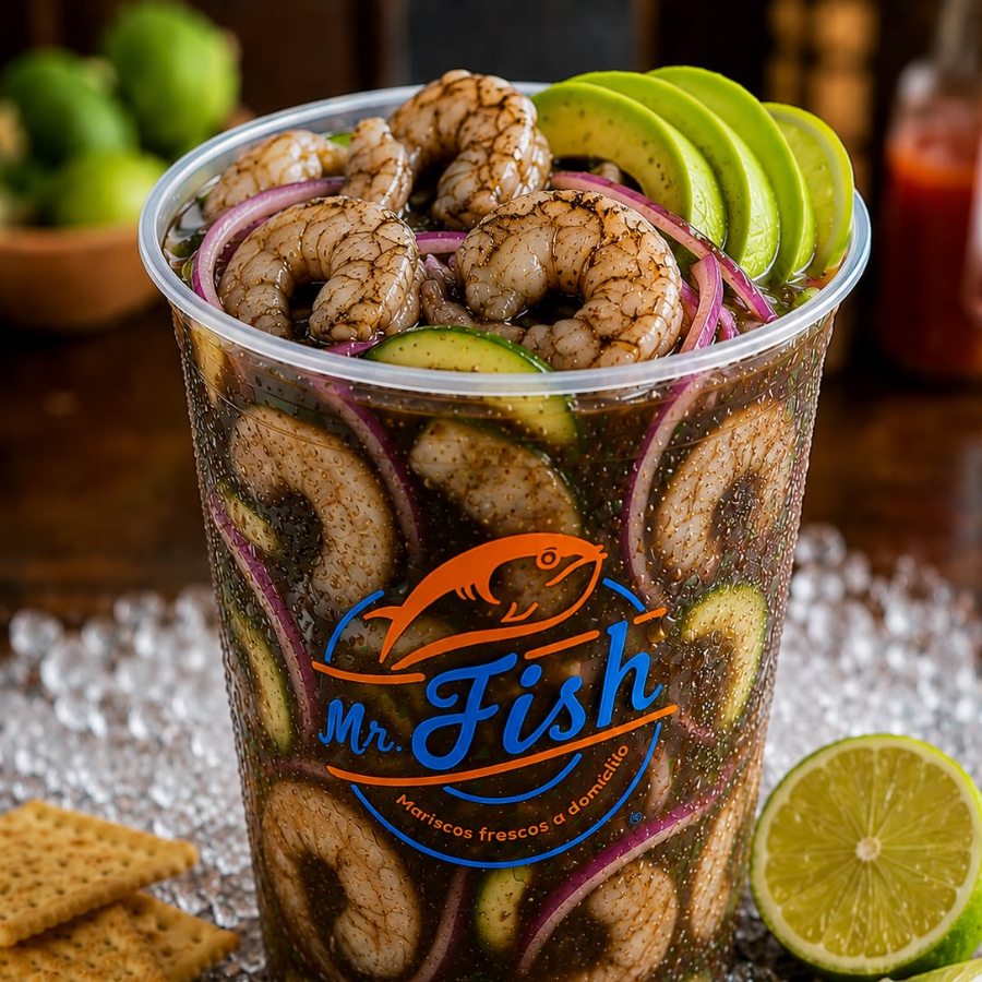 Aguachile en Salsa Negra