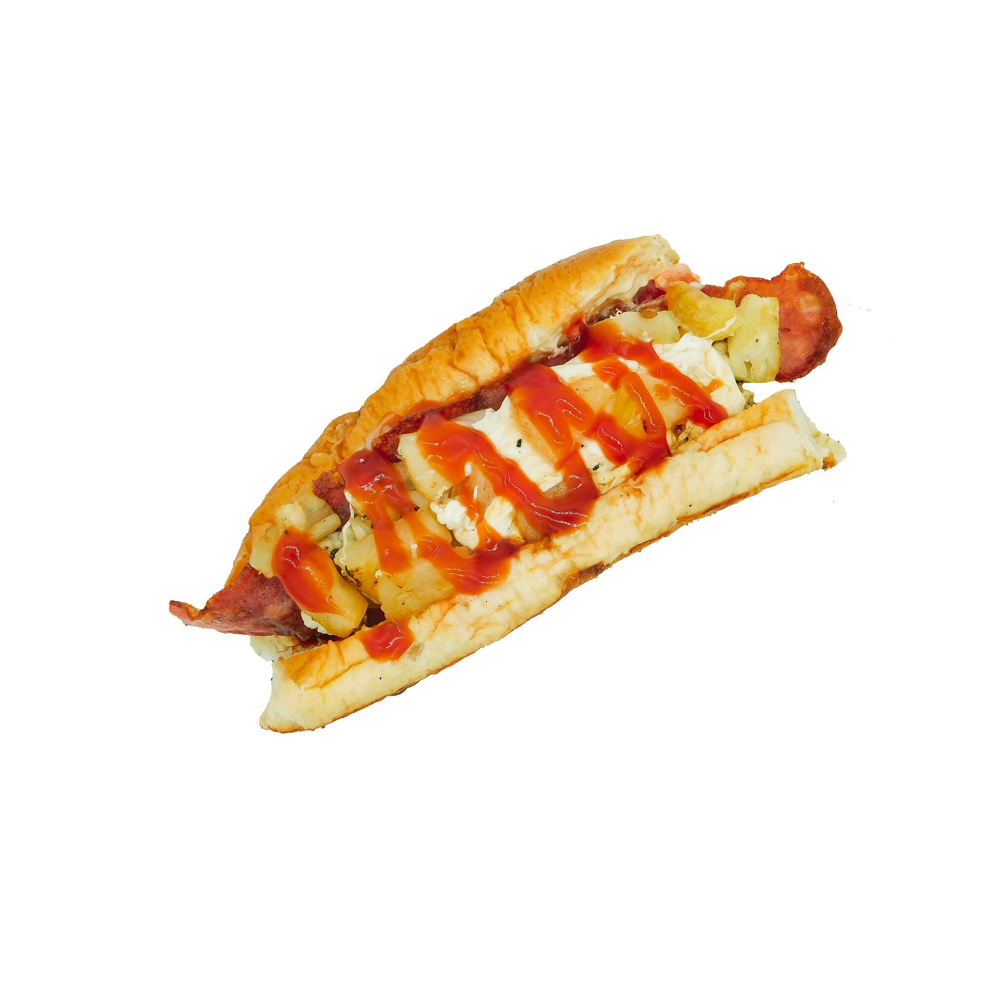 Hot Dog Hawaiano