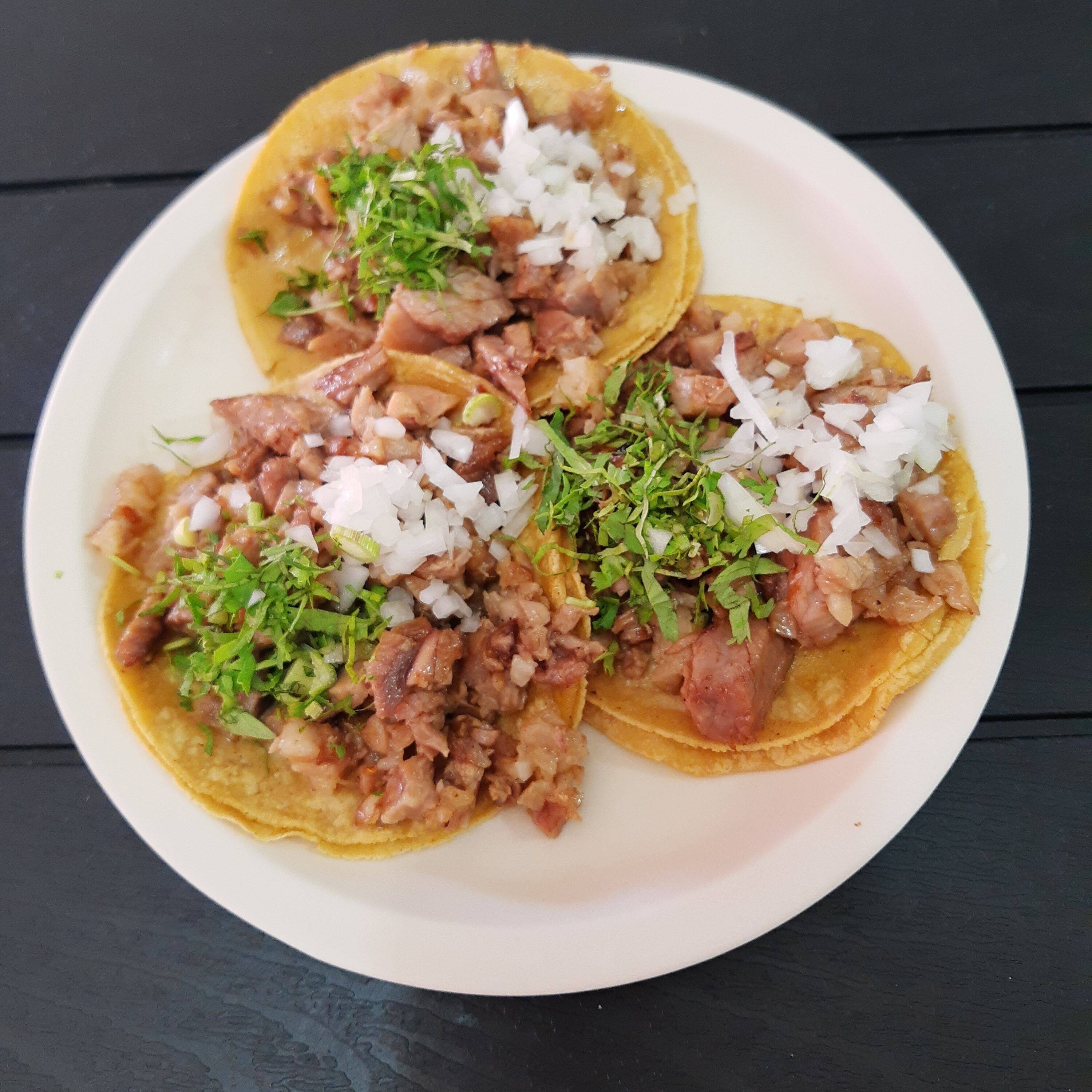 5 Tacos de Bistec