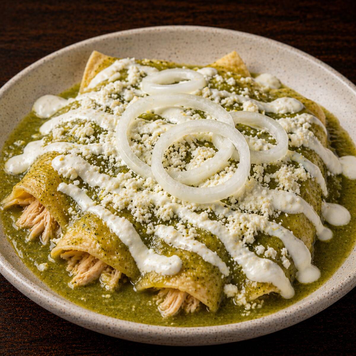 Enchiladas de pollo