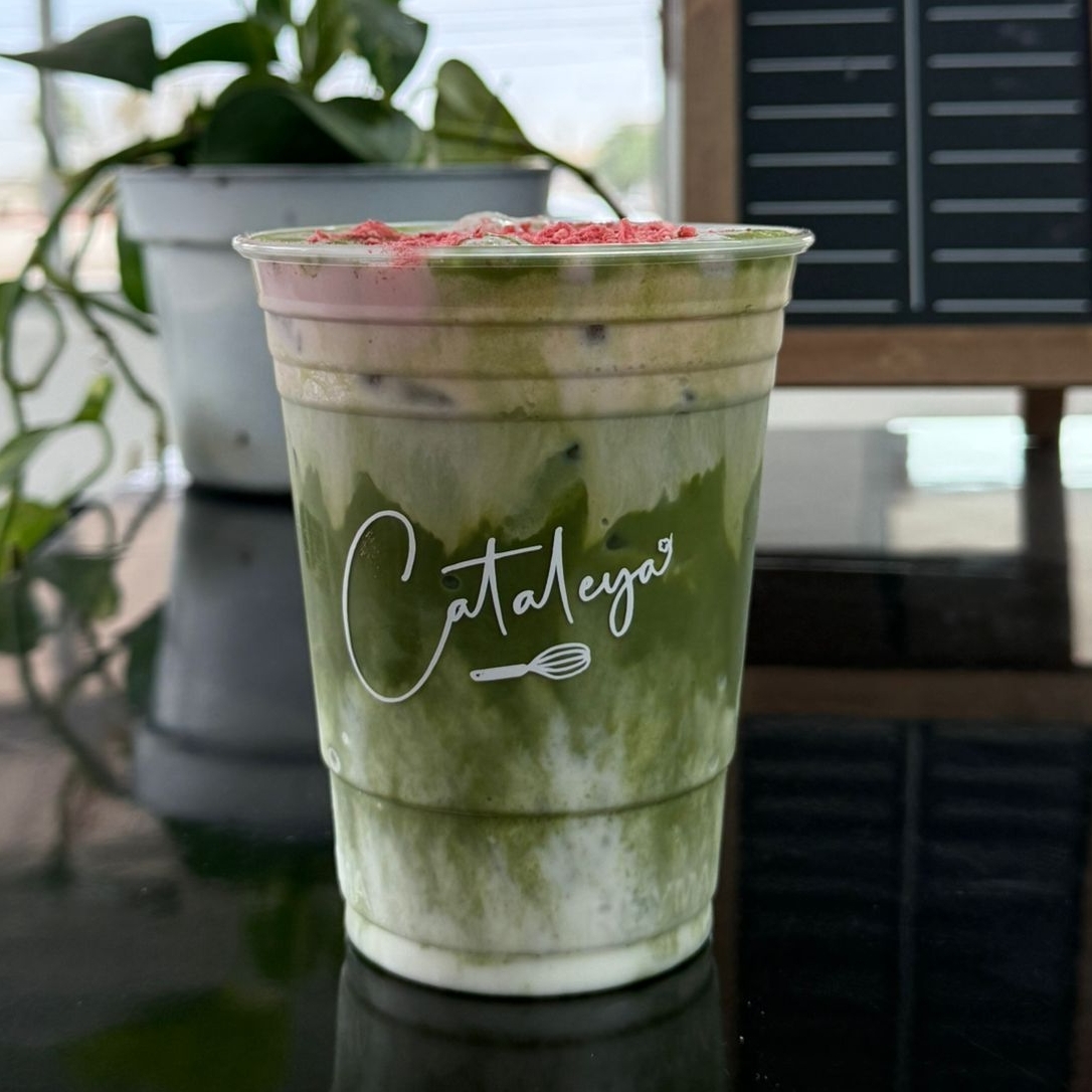 Pink Matcha Latte