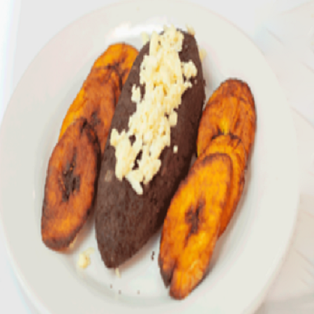 Frijoles con Plátanos Fritos