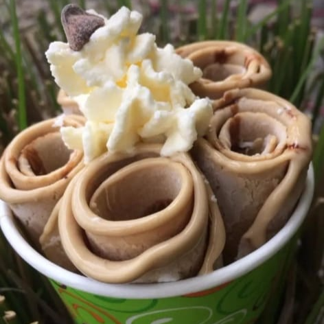 Helado en Rollo Capuchino