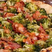 humm vegetal com queijo derretendo e mais o bacon crocante sem duvida a perfeita!!