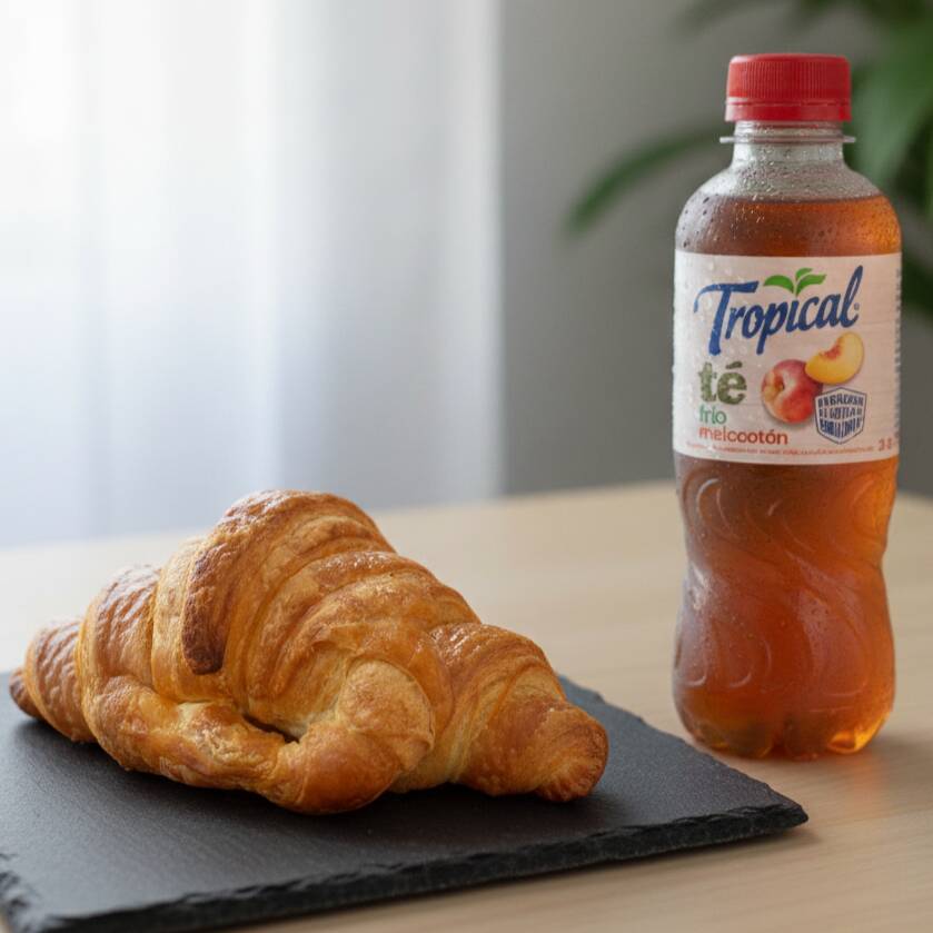 Cangrejo más Té Tropical de 250 Ml